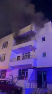 Diyarbakır’da korkutan yangın