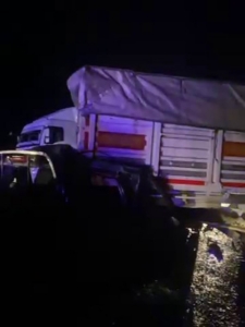 Diyarbakır’da pikap tıra arkadan çarptı: 1 yaralı