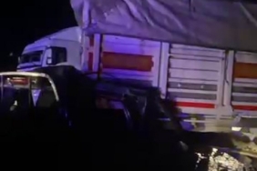 Diyarbakır’da pikap tıra arkadan çarptı: 1 yaralı