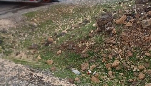 Diyarbakır’da seyir halindeki tır alev aldı