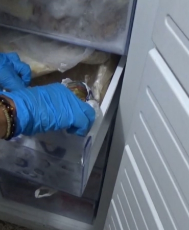 Dolandırıcıların sakladığı 85 bin euro derin dondurucudan çıktı