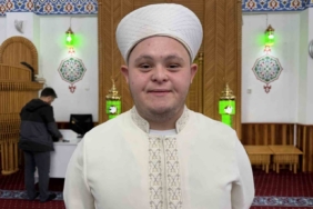 Down sendromlu Fırat’ın camideki vaazı ilgi gördü