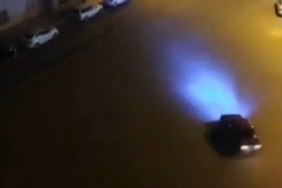 Drift atan sürücüye  49 bin 392 lira ceza