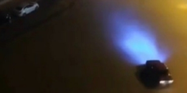 Drift atan sürücüye  49 bin 392 lira ceza