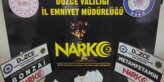 Düzce’de uyuşturucu satıcısı 3 kişi tutuklandı