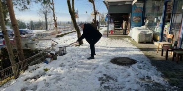 Düzce’nin "dronlu muhtarı" iş başında