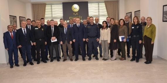 Edremit’te İlçe İdare Şube Başkanları toplantısı gerçekleştirildi