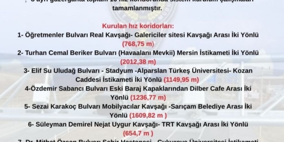 EDS’li hız kontrolü yarın başlıyor