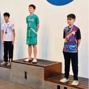 Elazığ paletli yüzme yarışlarında dünya 3.’sü oldu