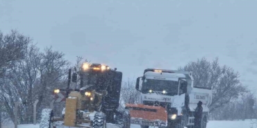 Elazığ’da 510’ köy yolu ulaşıma kapandı