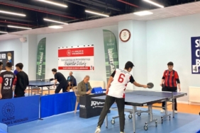 Elazığ’da okul sporları masa tenisi müsabakaları yapıldı