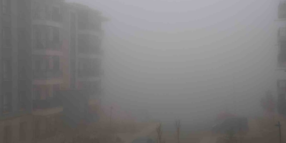 Elazığ’da sis etkisini sürdürüyor