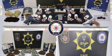 Elazığ’da uyuşturucu operasyonu: 19 tutuklama