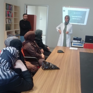 Elazığ’da vatandaşlara sağlık bilgilendirmesi