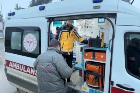 Eli spiralle kesilen kişi yaralandı