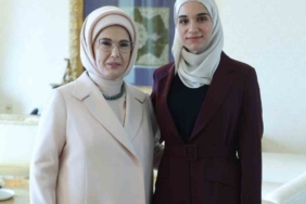 Emine Erdoğan, Suriye Cumhurbaşkanı Şara’nın eşi Latife El Durubi ile görüştü