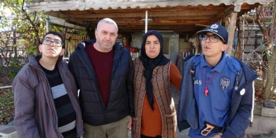 Engelli çocukları için ev hayali kuran babaya müteahhit darbesi iddiası