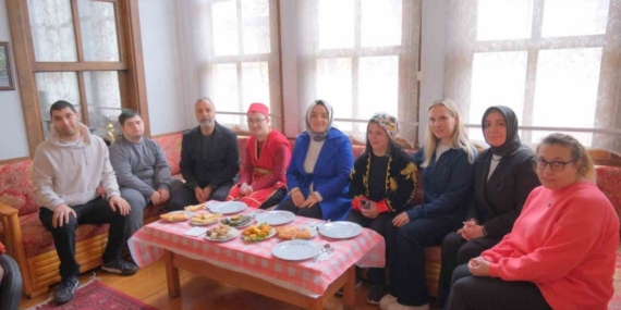 Engelli öğrenciler unutulmaz bir gün yaşadı