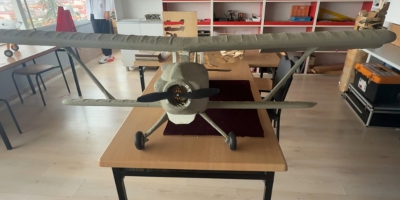 Erbaalı öğrenciler "Erbaa Teyyaresi"ni gün yüzüne çıkardı