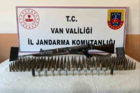 Erciş’te Belçika yapımı uzun namlulu silah ele geçirildi
