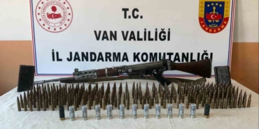 Erciş’te Belçika yapımı uzun namlulu silah ele geçirildi