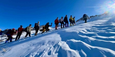 Erek Dağı’na zirve tırmanışı