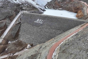 Erikdibi Göleti inşaatında çalışmalar sürüyor