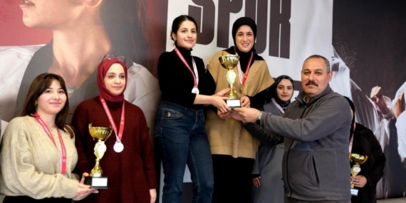 Erzincan GSB yurtları arası YurtLig Satranç İl Birinciliği tamamlandı