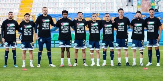 Erzurumspor’dan Filistin’e destek çağrısı