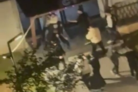 Esenyurt’ta gençler birbirine girdi, sokaklar savaş alanına döndü