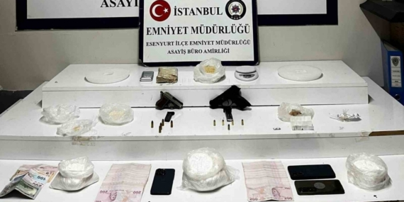 Esenyurt’ta uyuşturucu operasyonu