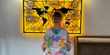 Eseriyle 19 ülke arasından seçildi, barışın renkleri Muğla’dan yükseldi