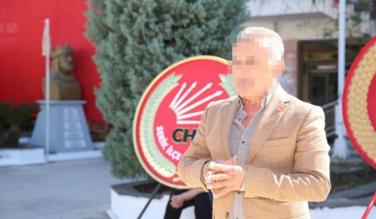 Eski CHP Serik İlçe Başkanı rüşvet iddiasıyla gözaltına alındı