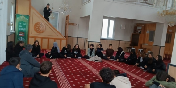 Eskişehir’de ÇEDES projesi kapsamında öğrenciler manevi değerlerle buluştu
