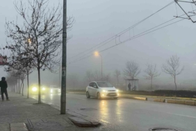 Eskişehir’de sis etkili oldu