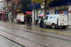 Eskişehir’de yağmur etkisini gösterdi