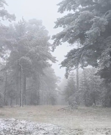 Eskişehir’e mevsimin ilk karı yağdı