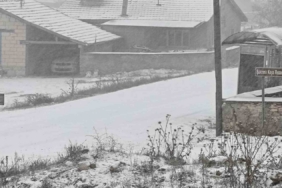 Eskişehir’in kırsalı beyaza büründü