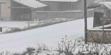 Eskişehir’in kırsalı beyaza büründü