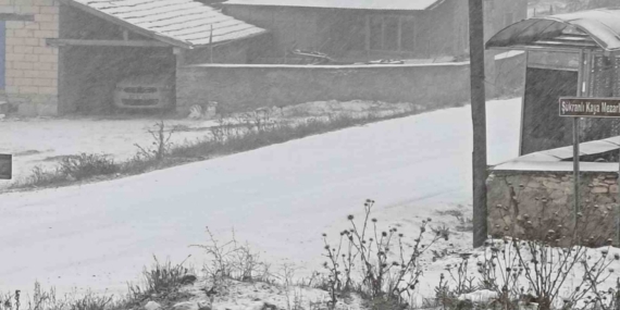 Eskişehir’in kırsalı beyaza büründü