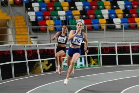 Eskişehir’li atletten Türkiye rekoru