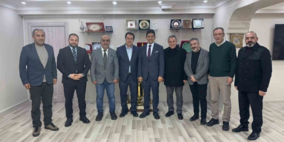 ETB Başkanı Oral, DAGC yönetimini ağırladı