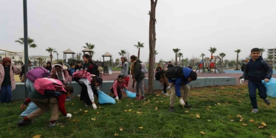 Eyyübiye Belediyesi’nden öğrencilere temizlik bilinci eğitimi