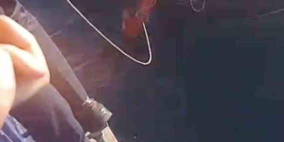 Feribottan atlayan kişiyi Gestaş personelleri ve balıkçılar kurtardı