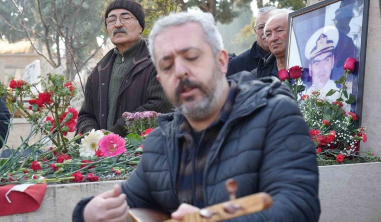 FETÖ kumpası mağduru Yarbay Ali Tatar ölüm yıl dönümünde kabri başında anıldı