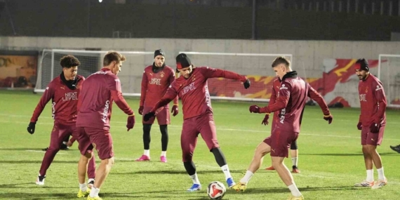Galatasaray, Trabzonspor maçı hazırlıklarına başladı
