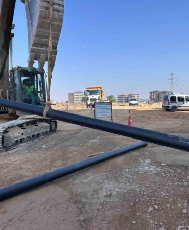 GASKİ, Gazitepe ve Sarısalkım’da modern İçmesuyu şebekesini tamamlıyor