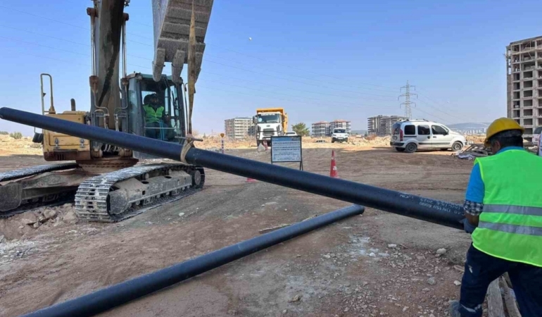 GASKİ, Gazitepe ve Sarısalkım’da modern İçmesuyu şebekesini tamamlıyor