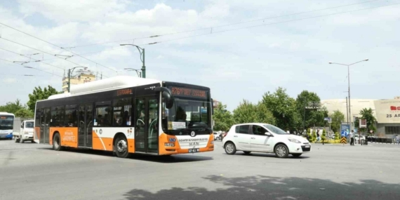 Gaziantep Büyükşehir’e bağlı toplu ulaşım araçları 2 gün ücretsiz