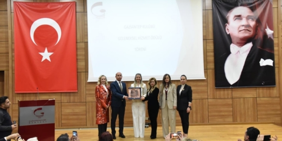 Gaziantep Kulübü 2025 Geleneksel Hizmet Ödülü Töreni gerçekleştirildi